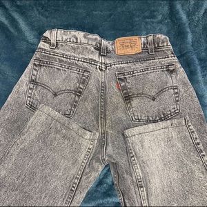 Vintage Acid Wash Levi High Waisted Jeans.